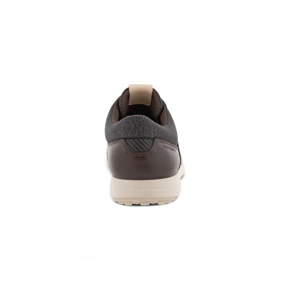 Mens Golf Shoes - ECCO Street Retro - Dark Grey - 8403EVCTK